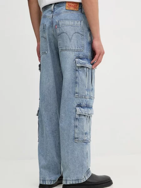 Džíny Levi's BAGGY CARGO modré