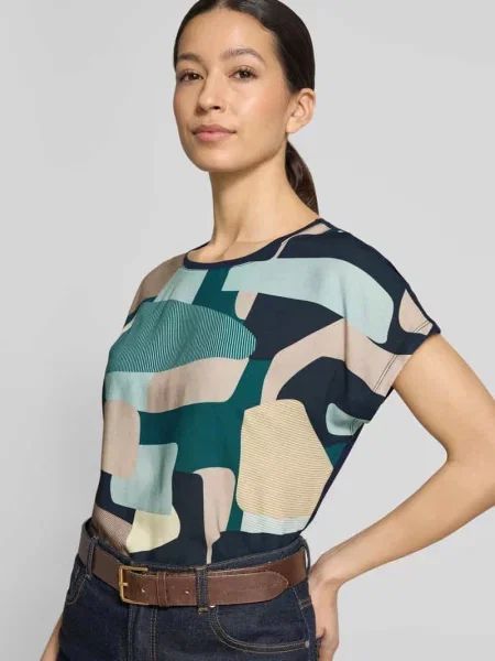 T-shirt o kroju regular fit z czystej Tom Tailor