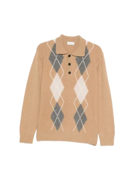 Sweter Paolo Pecora szary