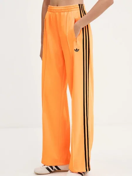 Adidas Долнище анцуг adicolor Classic Firebird Жълт оранжево