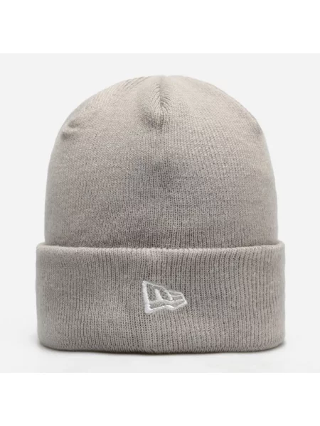 New Era Čepice New Era Cuff Knit Grey New Era Gra šedý