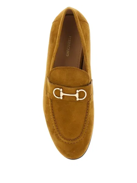 Pantofi loafer Ferragamo maro