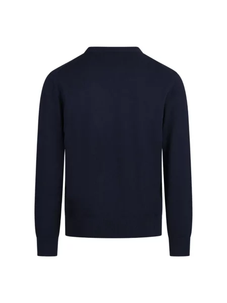 Sweter Mc2 Saint Barth wełniany niebieski