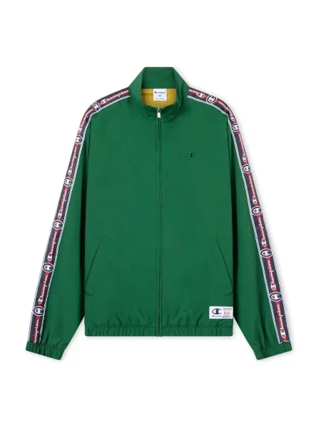 Champion Geacă de primăvară-toamnă bleumarin / verde / roșu alb