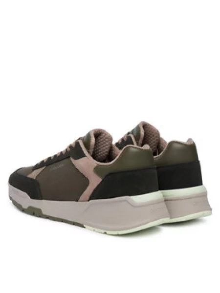 Sneakersy Calvin Klein City Runner Laceup Ny-Su Khaki béžové