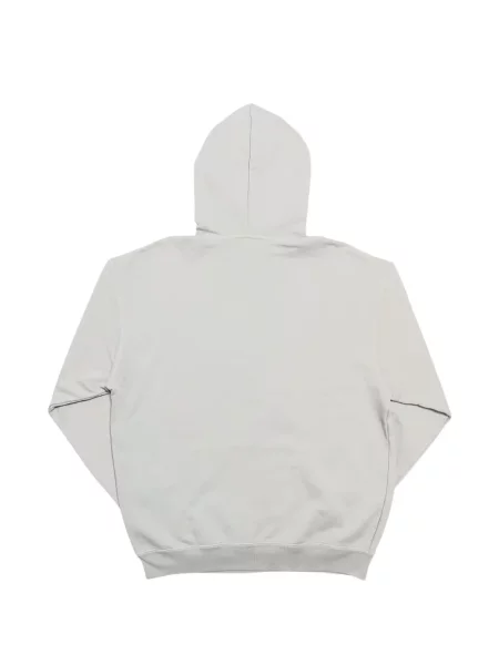 Суичър с качулка Balenciaga бродиран сиво