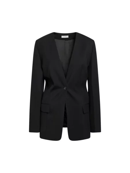 Marynarka Toteme wełniana czarna