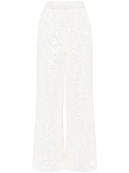 Pantaloni Needle & Thread cu paiete