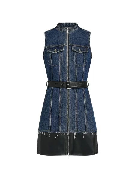 KARL LAGERFELD JEANS Rochie albastru denim negru