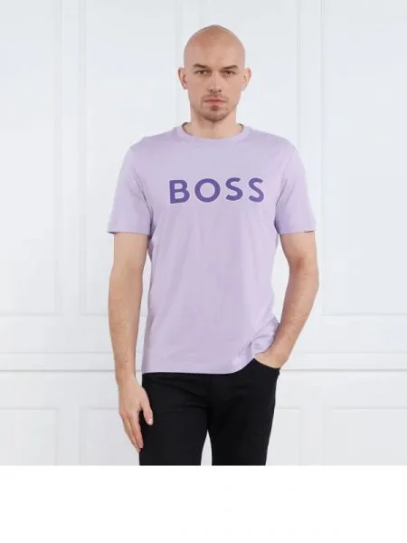 BOSS GREEN Tricou Tee 1 verde