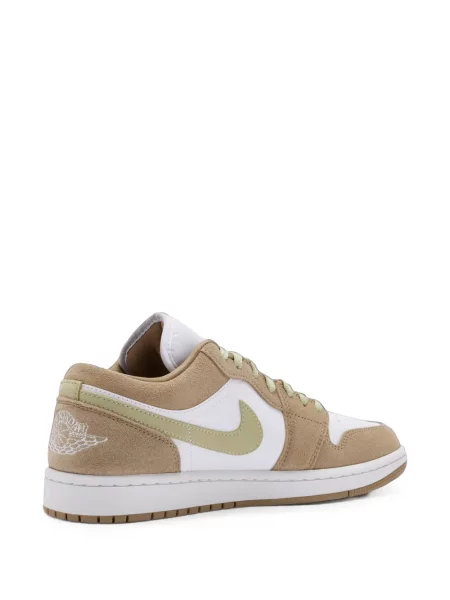 Sneakerși Nike Air Jordan cu model camuflaj din fleece portocaliu