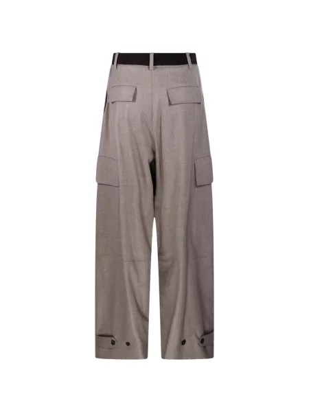 Cu centură pantaloni cargo P.a.r.o.s.h. gri