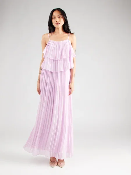 Vila Rochie cocktail Chiffan violet