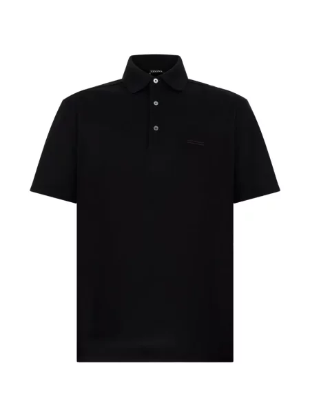 Tricou polo Zegna negru