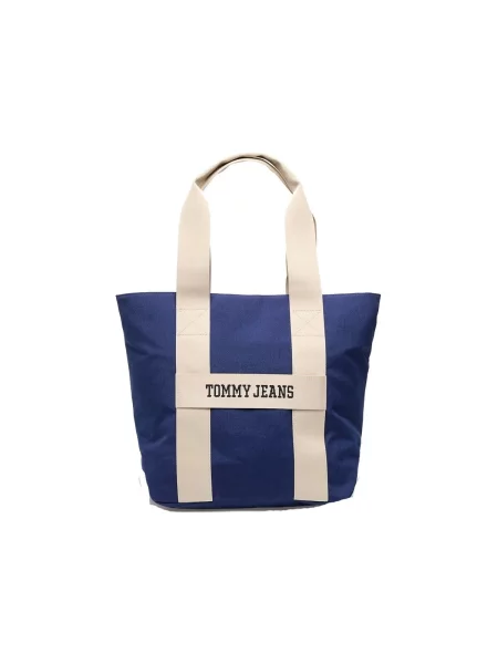 Tommy Jeans Torba Tjm Retro Cool Tote Tamnoplava plava