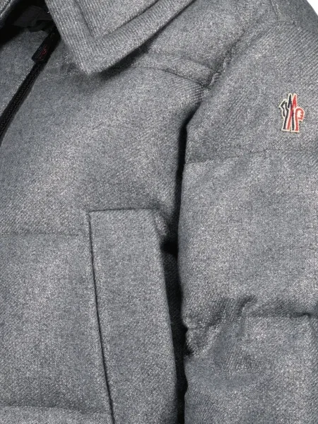 Geacă Moncler Grenoble gri