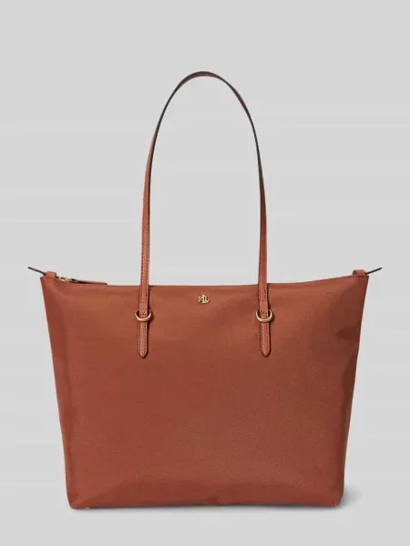 Lauren Ralph Lauren torebka shopper brązowa