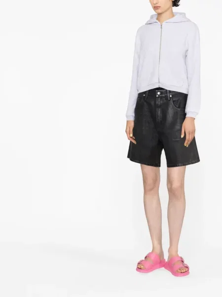 Szorty jeansowe Alexander Wang szare