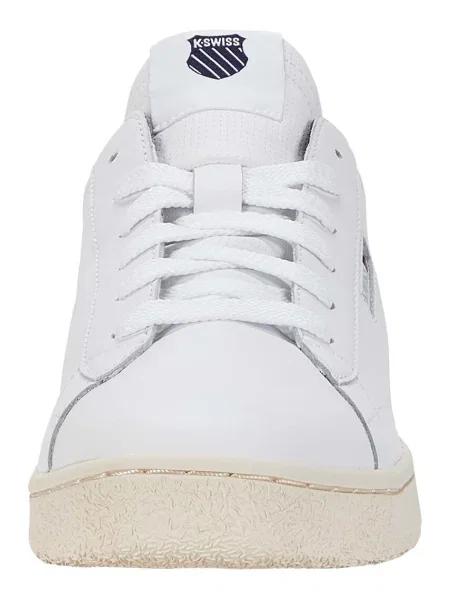 Kožené sneakers boty K-Swiss SLAMMKLUB CC bílá