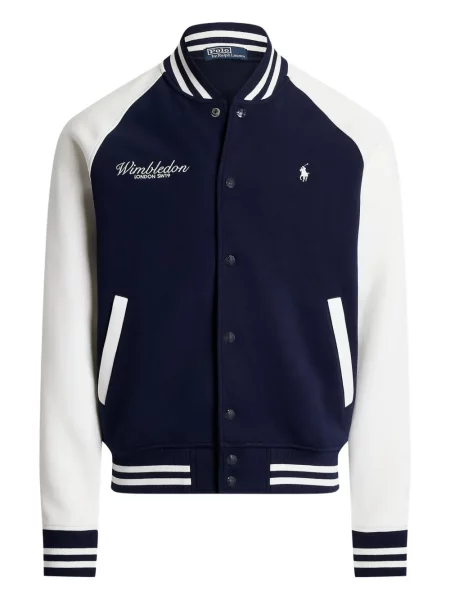 Tricou Polo Ralph Lauren din piele cu broderie în carouri maro