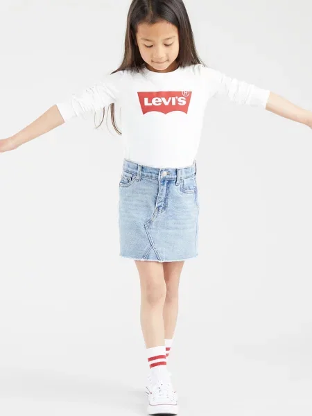 Levi's tričko s dlouhým rukávem bílé