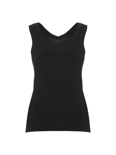 Top Norma Kamali czarny