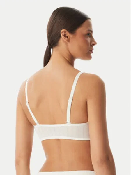 Calvin Klein Underwear Podprsenka mätová biela