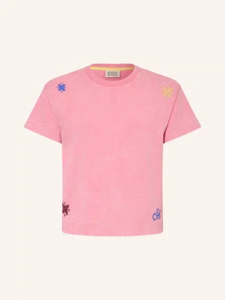 Scotch & Soda Tričko růžová / žlutá modrá