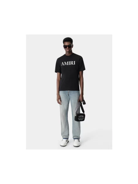 Tricou Amiri cu autograf negru