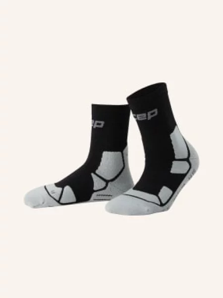 Cep Trekové Ponožky Hiking Mid Cushion Mid Cut / šedá černá