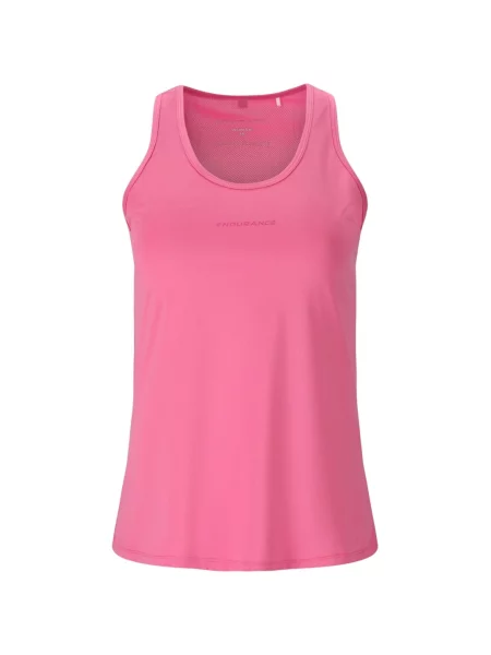 Top Endurance bez rękawów różowy