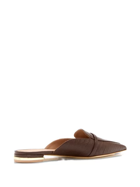 Papuci tip mules Malone Souliers maro
