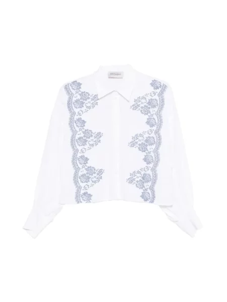 Lniana koszula Ermanno Scervino biała