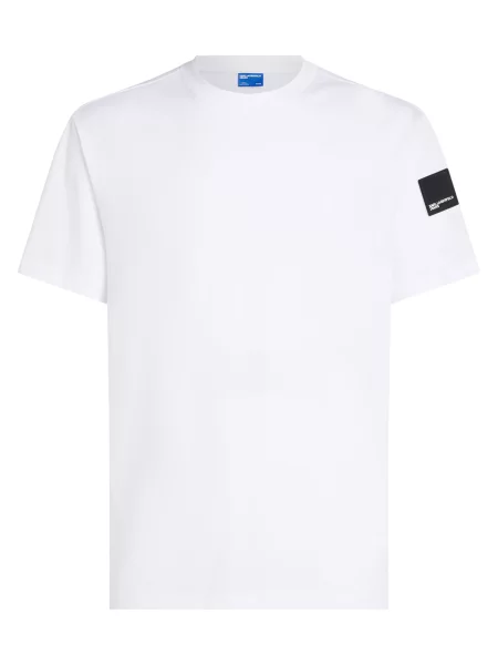 KARL LAGERFELD JEANS Tricou negru alb