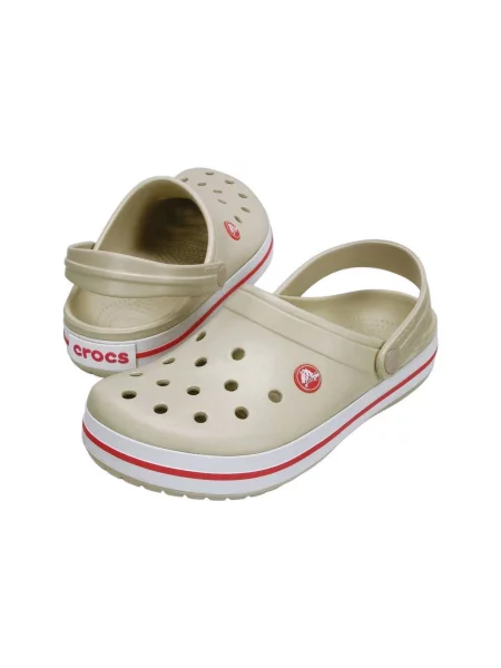 Félcipő Crocs bézs
