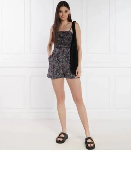 Pepe Jeans London Salopetă DIMAS negru