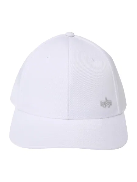 ALPHA INDUSTRIES Șapcă portocaliu / negru / argintiu alb