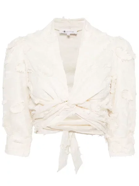 Top Just Bee Queen cu broderie