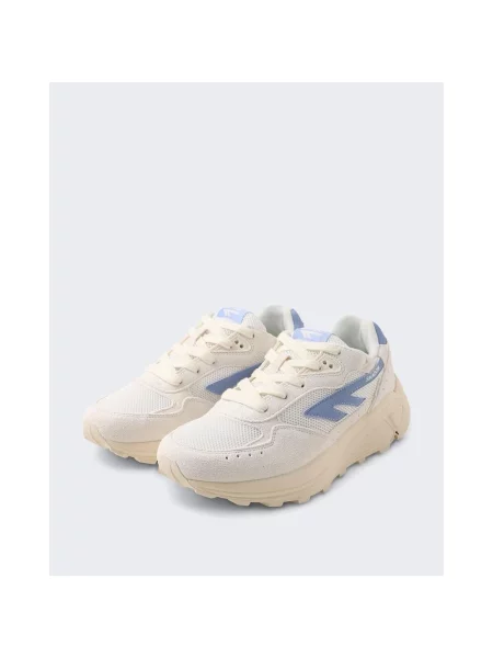 Sneakersy Hi-tec skórzane białe