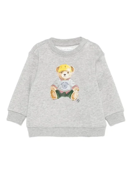 Koszulka polo dziecięca Polo Ralph Lauren szara