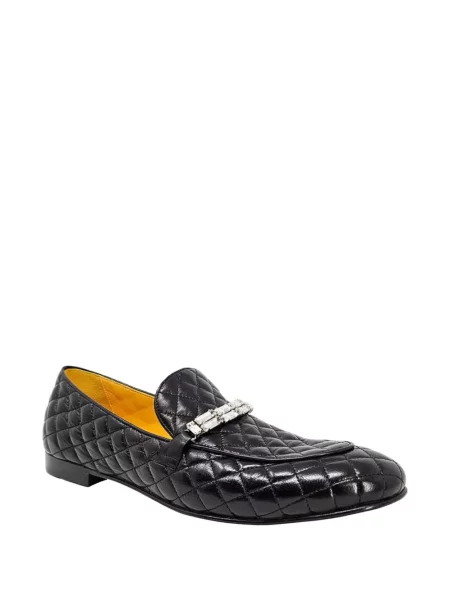Pantofi loafer Madison.maison matlasate negru