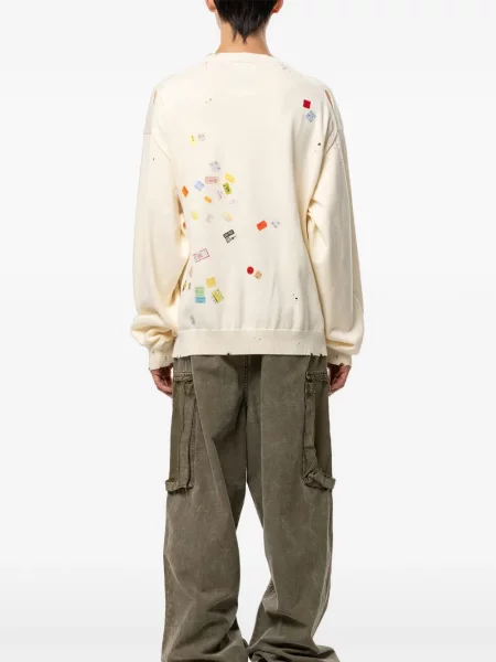 Pulover Maison Mihara Yasuhiro tricotate