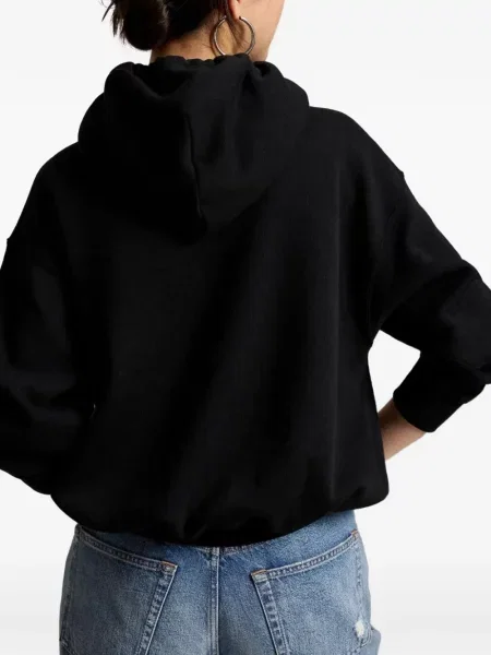 Hanorac Polo Ralph Lauren din fleece cu autograf clasic albastru