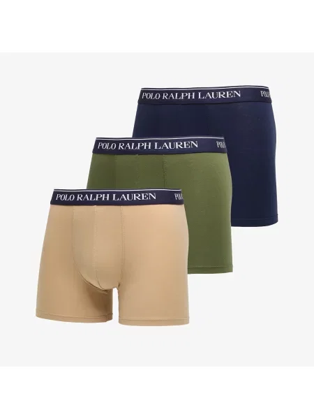 Боксерки Ralph Lauren Boxer Pack Boxer Brief Blue XL синьо
