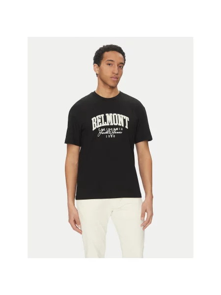 Jack&Jones Футболка Detroit Relaxed Fit чорний