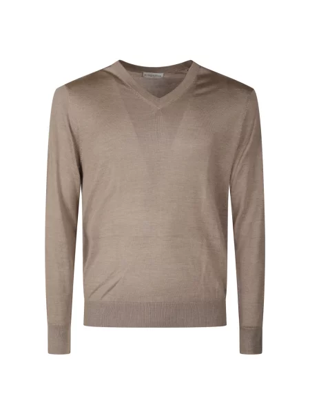Dzianinowy sweter Ballantyne beżowy