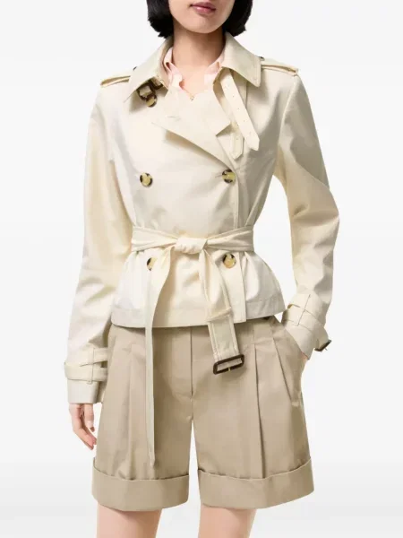 Decupat geacă Burberry cu imprimeu tropical