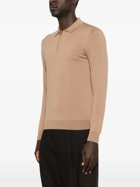Tricou polo Drumohr maro