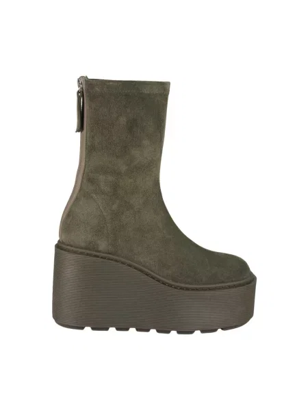 Buty do kostki Vic Matie skórzane zielone