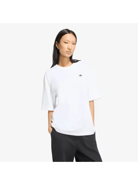 T-shirt adidas Essentials Boyfriend T-Shirt White S biała